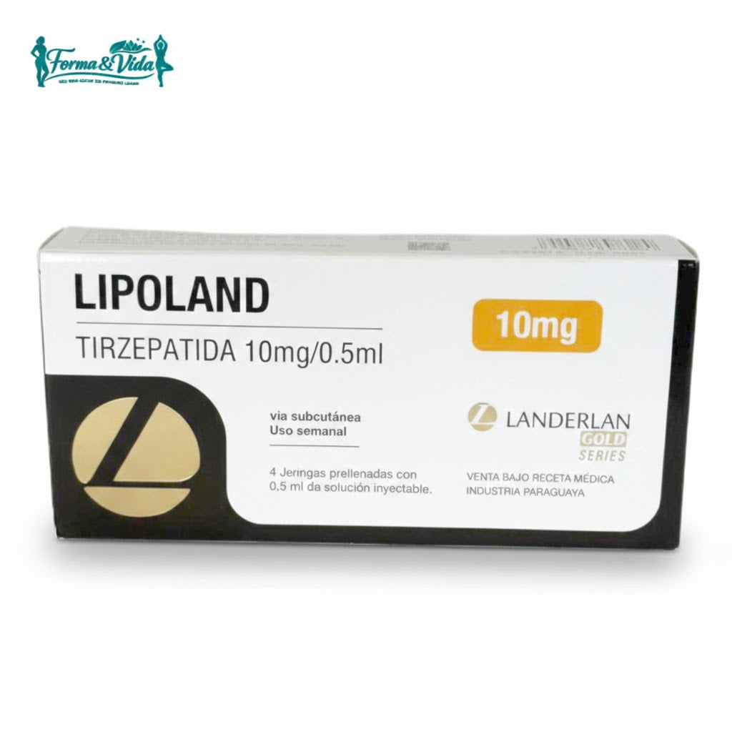LIPOLAND Tirzepatida (Mounjaro) 10mg LanderGold