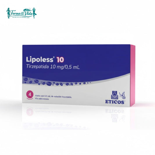 Tirzepatida (Mounjaro) 40mg (10mg x 4 vials) Lipoless